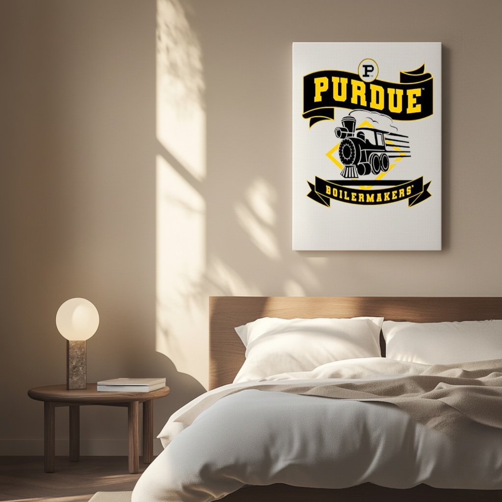 Purdue Boilermakers Train_Canvas Purdue Boilermakers Train_Canvas