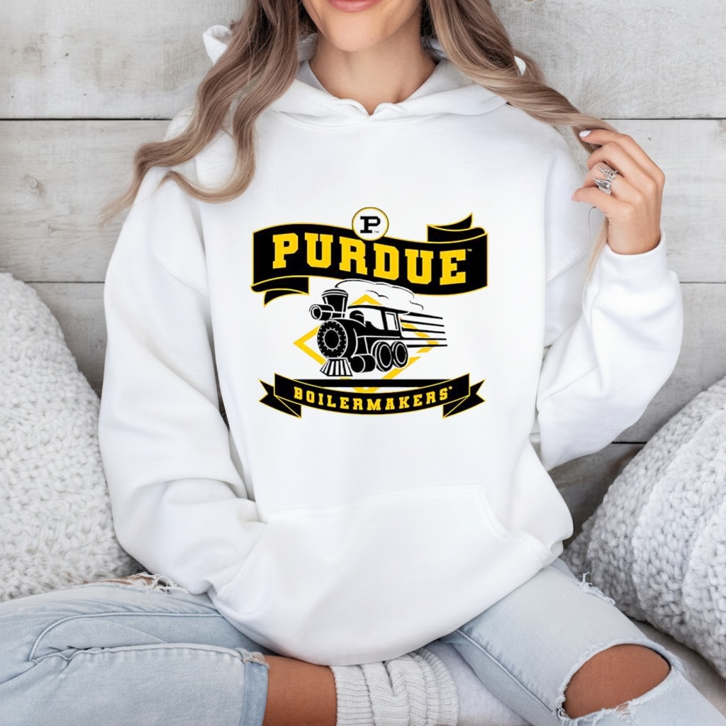 Purdue Boilermakers Train_Hoodie Purdue Boilermakers Train_Hoodie