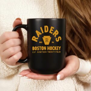 Raiders Bos Ma Boston hockey est nineteen twenty four_Ceramic Mug