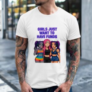 Rave Gods Disco Girls Just Want To Have Funds_Classic Men's T-Shirt