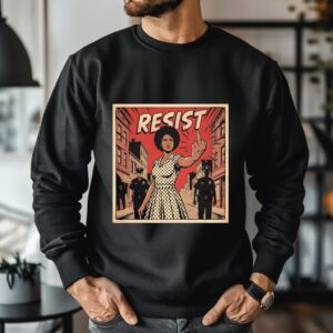 Resist Woman Illustration_Crewneck Sweatshirt