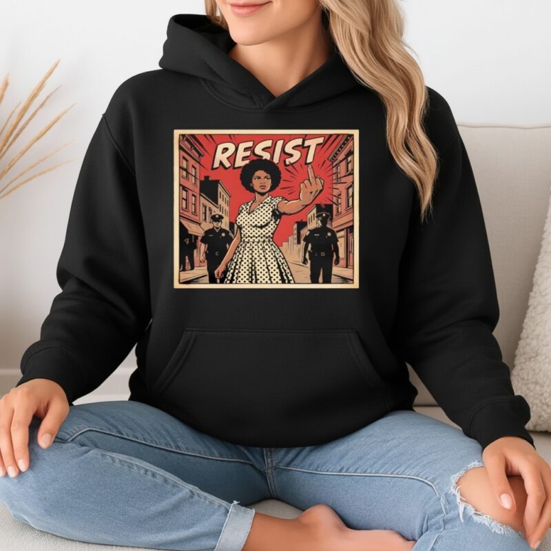 Resist Woman Illustration_Hoodie
