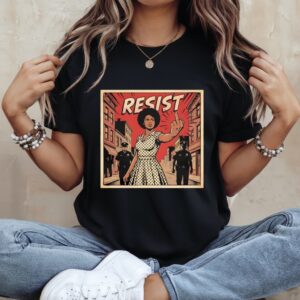 Resist Woman Illustration_Ladies T-Shirt