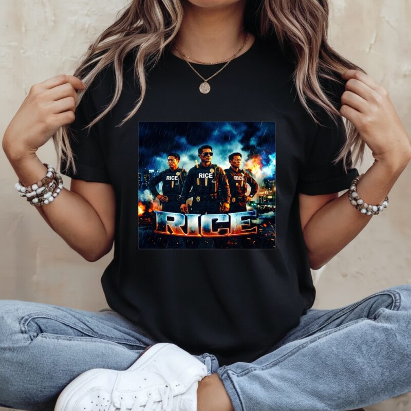 Rice Police Force graphic_Ladies T-Shirt