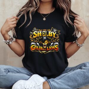 Shelby Golden Lions x One Piece_Ladies T-Shirt