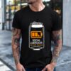 Social lubricant do not shake can of beer_T-Shirt