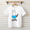 Spliffy Bunny graphic_Classic T-Shirt