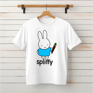 Spliffy Bunny graphic_Classic T-Shirt
