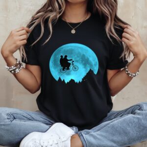 Strange Terrestrial Stranger Things X E.T. the Extra-Terrestrial_Ladies T-Shirt