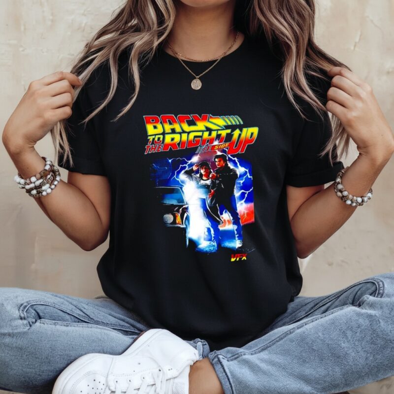 Stranger Things Back to the right side up_Ladies T-Shirt