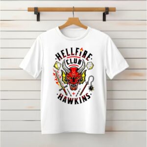 Stranger Things Hellfire Club Hawkins logo_Classic T-Shirt
