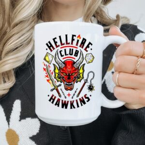 Stranger Things Hellfire Club Hawkins logo_Mug