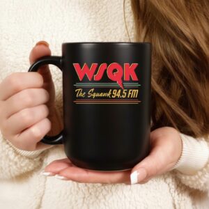 Stranger Things WSQK the Squawk 84.5Fm_Ceramic Mug