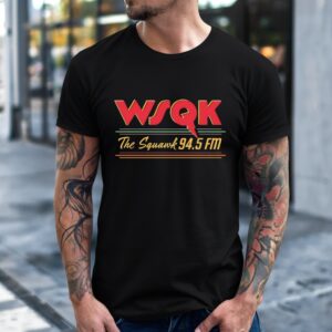 Stranger Things WSQK the Squawk 84.5Fm_T-Shirt