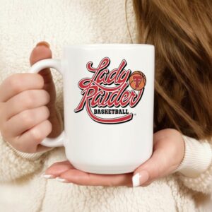 Texas Tech Lady Raiders Baskebtall Shadowed_Mug