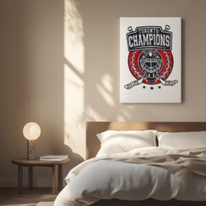 Toronto Maple Leafs Hockey Toronto Champions_Canvas