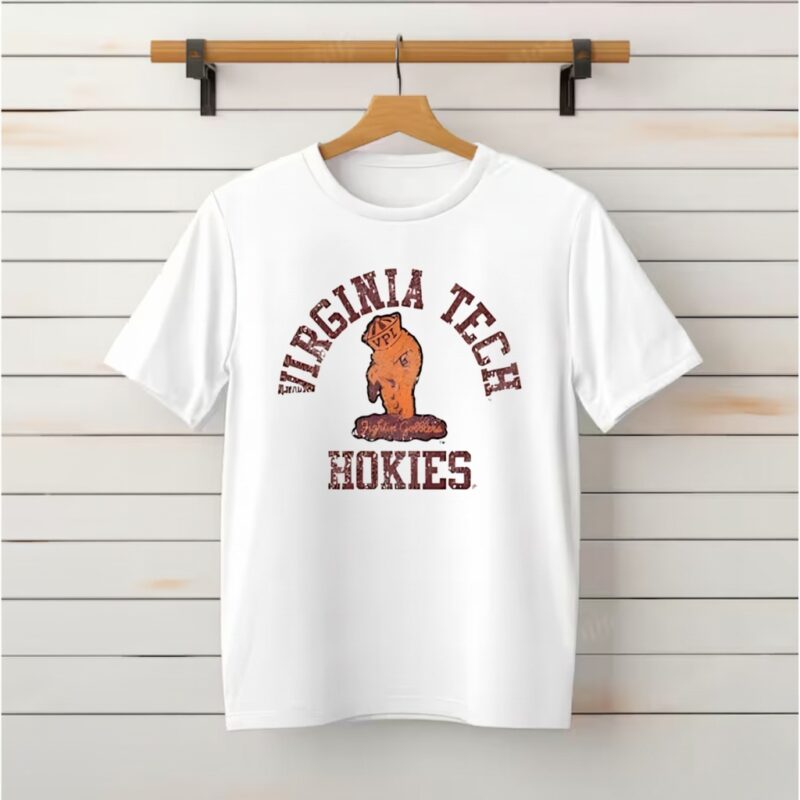 Virginia Tech Hokies Ivory Honor Roll_Classic T-Shirt