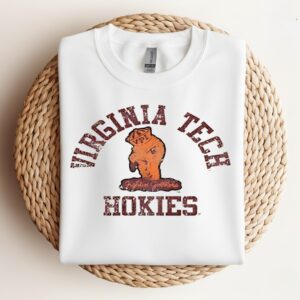 Virginia Tech Hokies Ivory Honor Roll_Crewneck Sweatshirt