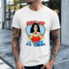 Wonder Woman fight like a girl cartoon retro_Classic Men's T-Shirt