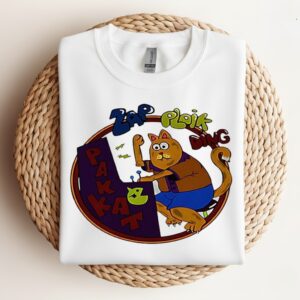 Zap ploik ding pakkat cat playing ding dong_Crewneck Sweatshirt