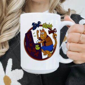 Zap ploik ding pakkat cat playing ding dong_Mug